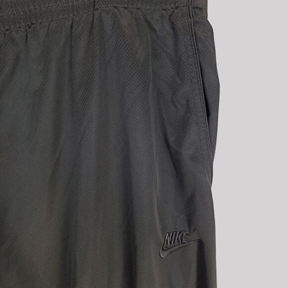 Nike vintage Y2K Mesh Track Pants Zippered Ankles & Elastic Waistband Mens XL - Picture 5 of 11